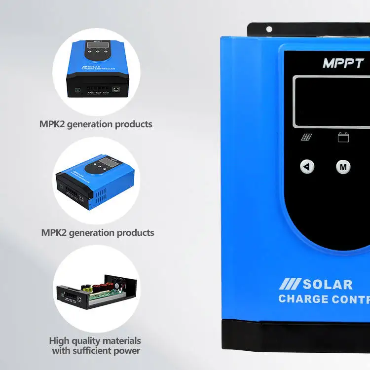 Регулятор солнечной батареи 12v 24v 48v auto 80A 100A высокого напряжения mppt контроллер солнечного заряда