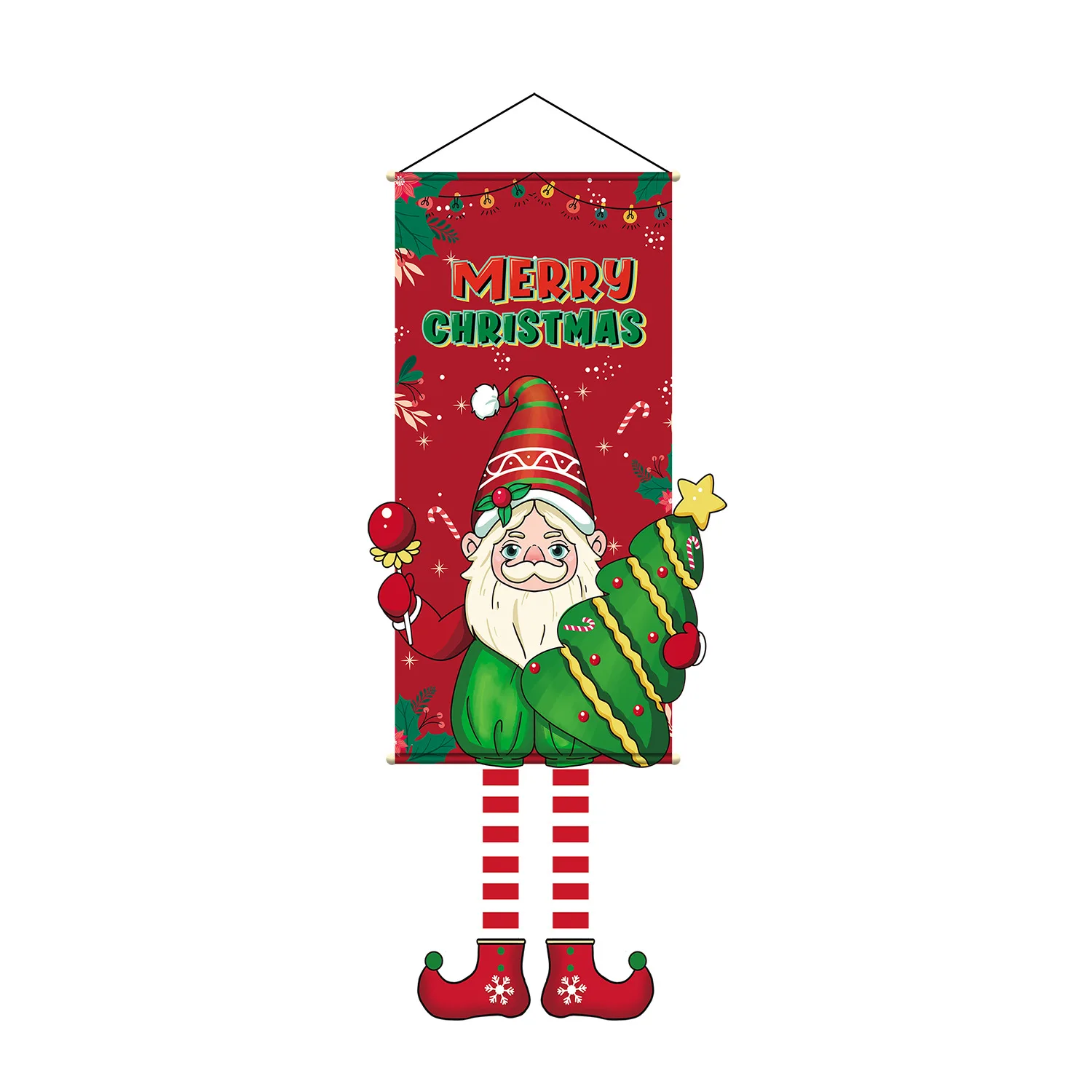 Christmas Decorations Merry Christmas Hanging Banner Doors Windows Walls Outdoor Indoor Xmas Decor For Homes Christmas Flag