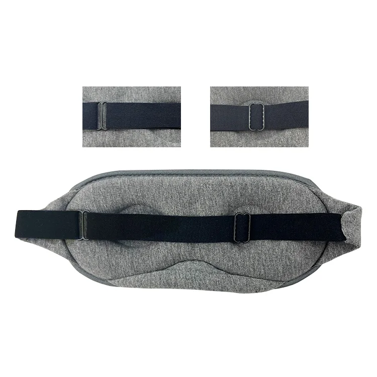 Custom Logo Advanced Professional Sleeping Mask Adjustable Eye Cups Sleep Mask Blackout 3D Sleep Mask With Memory Effect