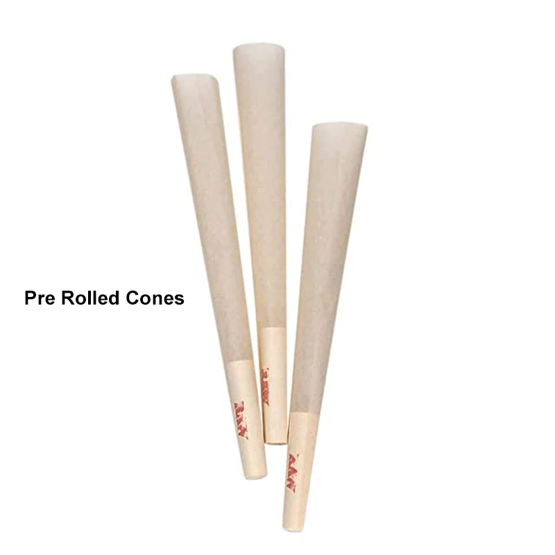 Hot Selling Unbleached Natural Raw Pre Rolled Cones Papers