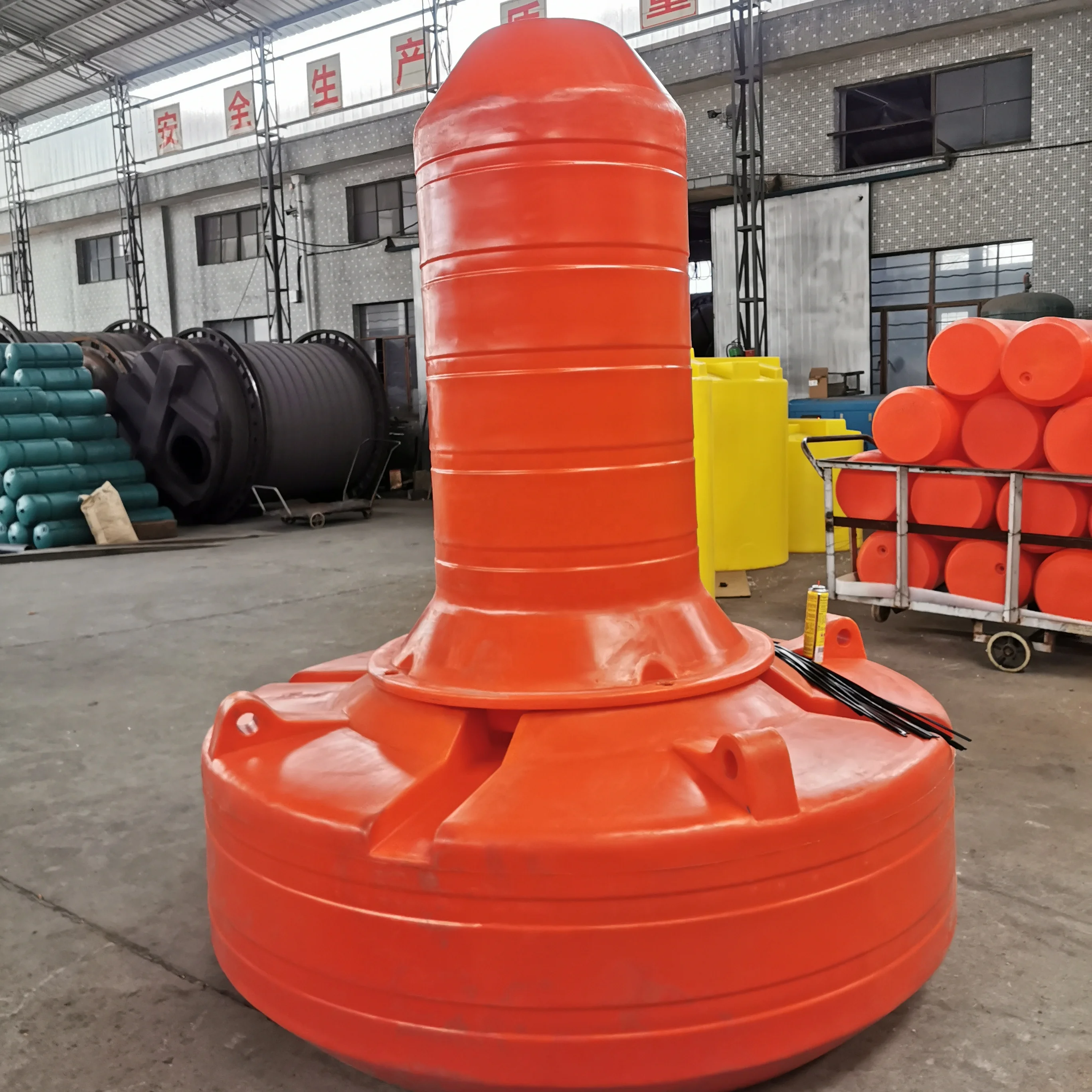 LLDPE Plastic Buoy Float Mooring Anchor Navigation Buoy Mooring Buoy for Marine