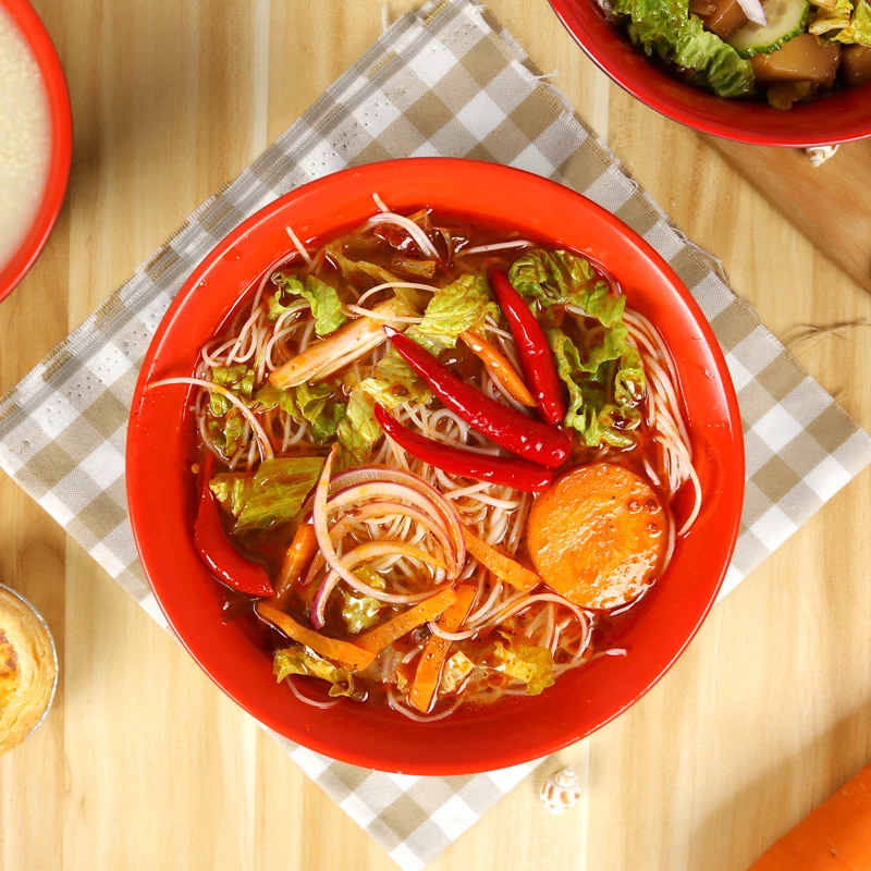 Amazon Plastic Japanese Restaurant Udon Ramen Two Tone Melamine Noodle Bowl