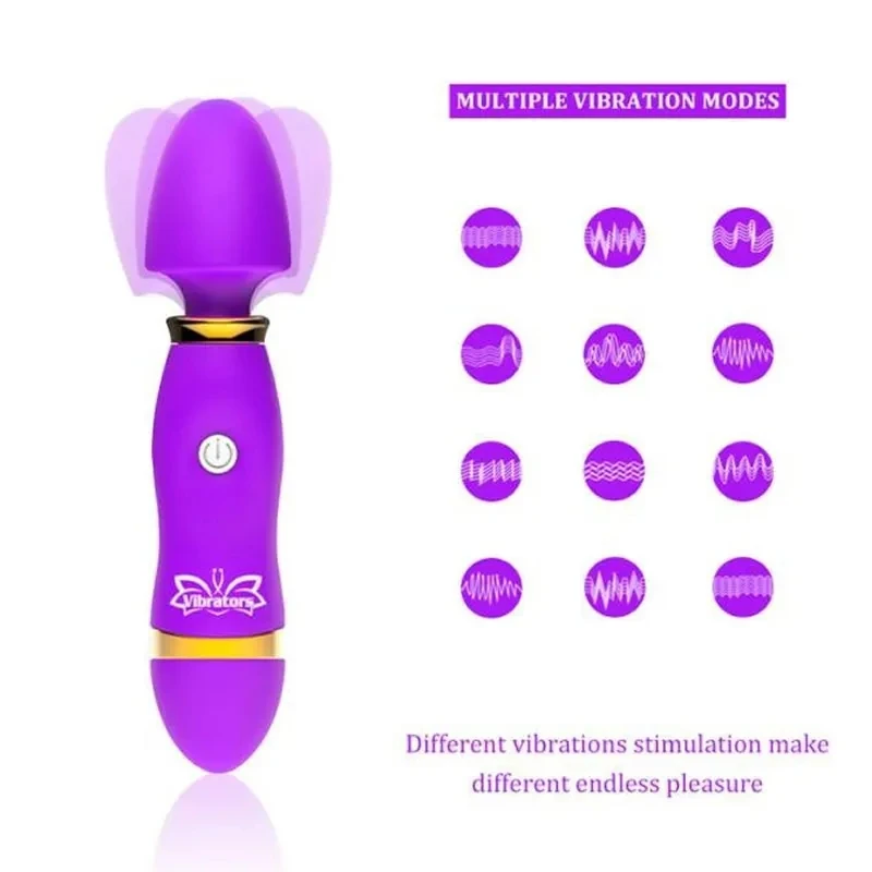 Multi-speed G Spot Vagina Vibrator Nipple Clitoris Sex Toys For Women Soft Erotic Massager Female Dildo
