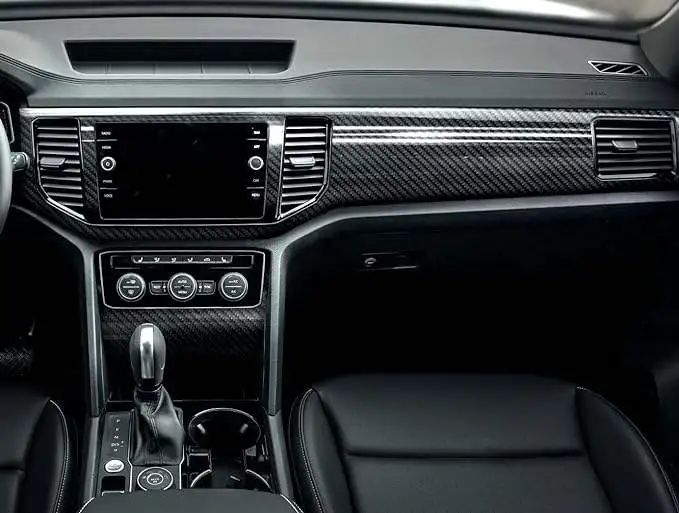 Black Carbon Fiber tpu Ppf Gloss Car Carbon Sticker Wrapping Film Carbon Fiber Vinyl Wrap