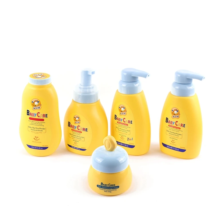 ICESUMMER 260ML Organic Baby Shampoo & Shower 2in1 Kids Hair Shampoo And Shower Gel Set