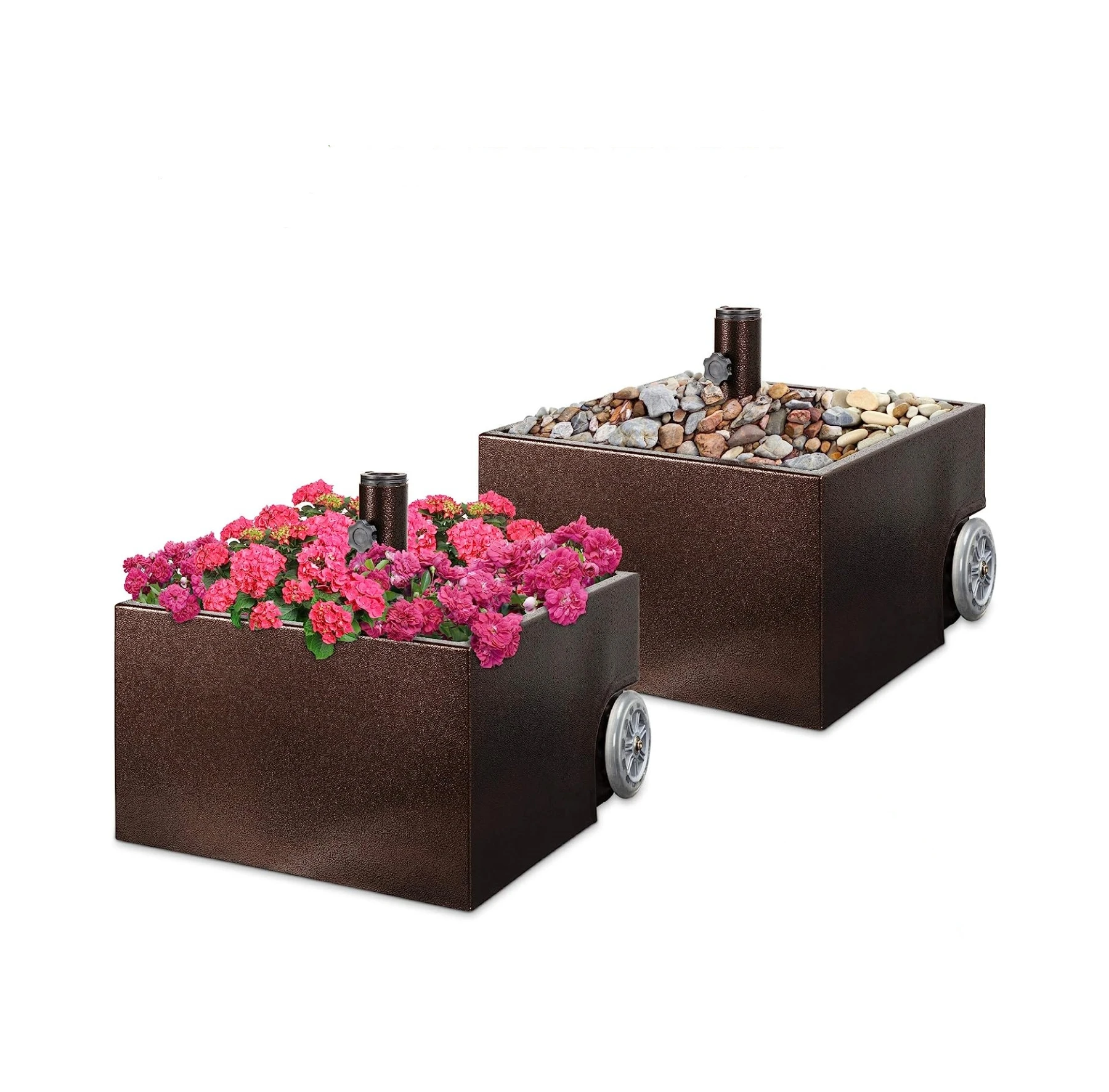 150lb CapacityPortable Steel Umbrella Base Standfor Outdoor, Patio, Garden, for US