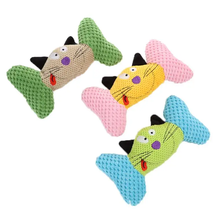 Animated pet plush toy with rich and various expressions