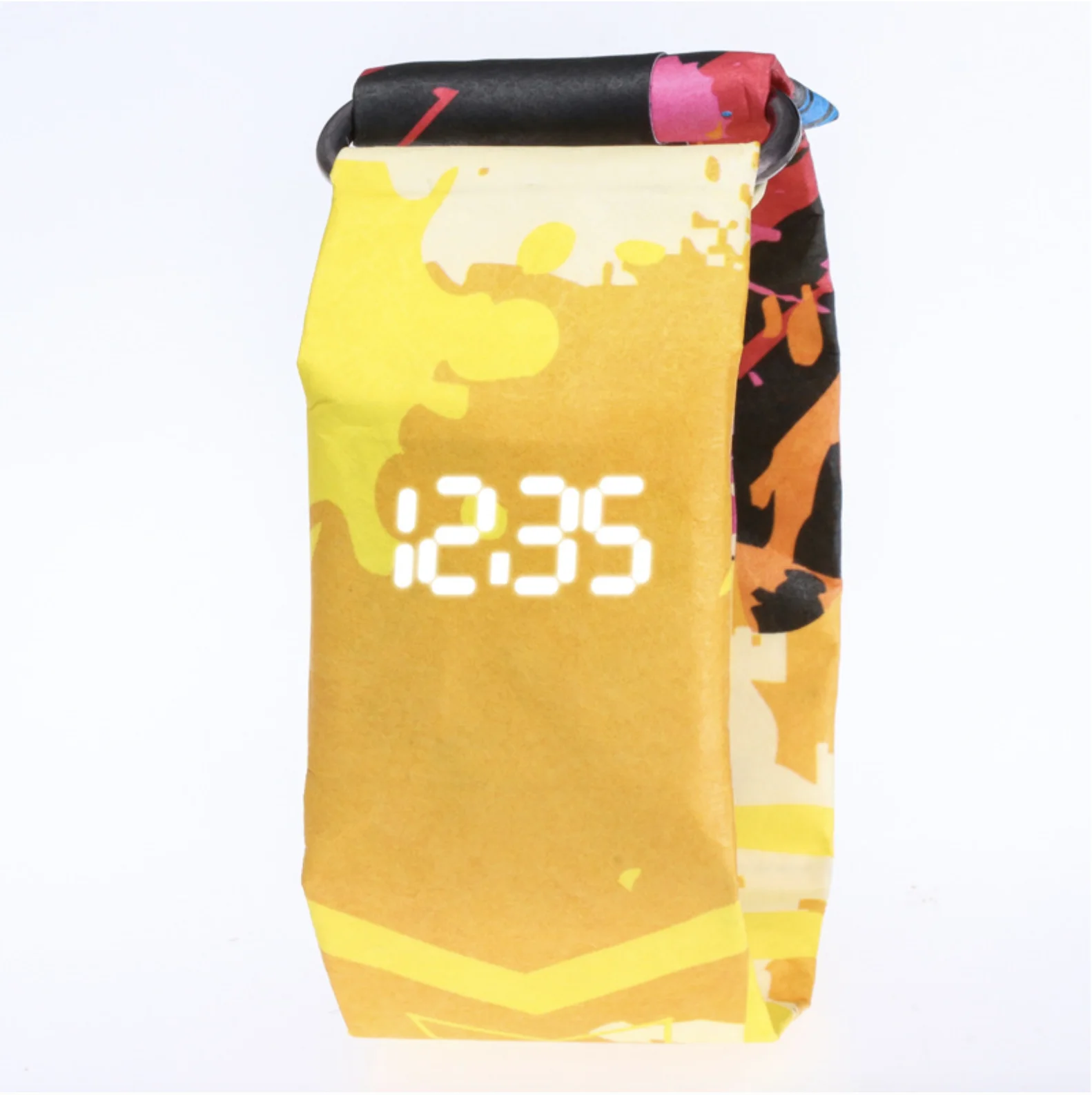 2019 new design dupont tyvek light watch. custom wrist. watch. fashion  gift watch kid digital