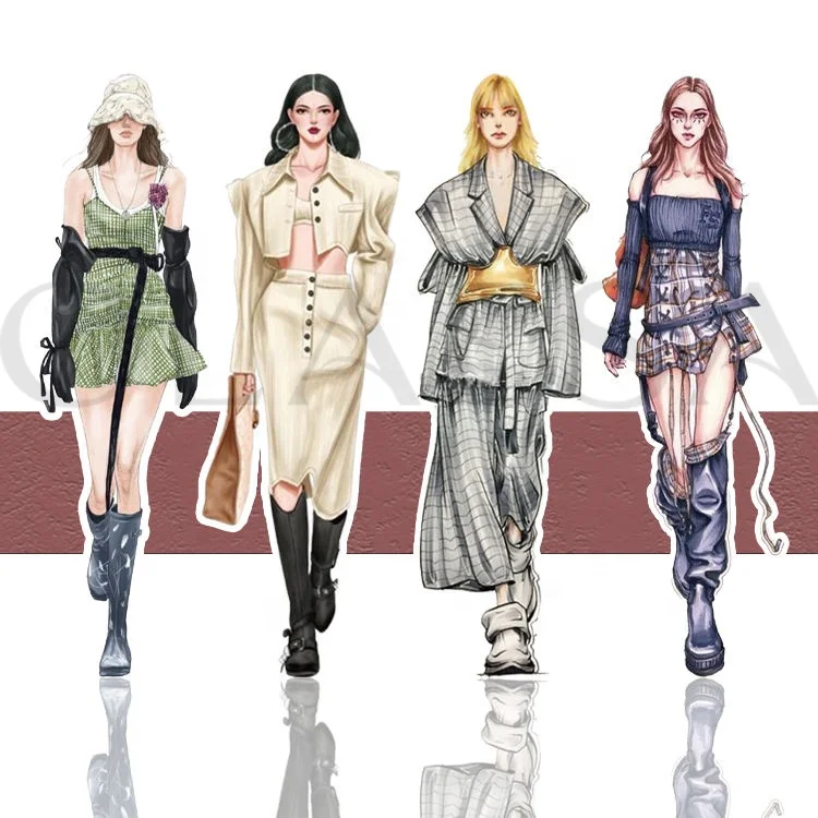 High Quality Woman Clothing Designer Clothes Apparel Design Service For Women Clothing