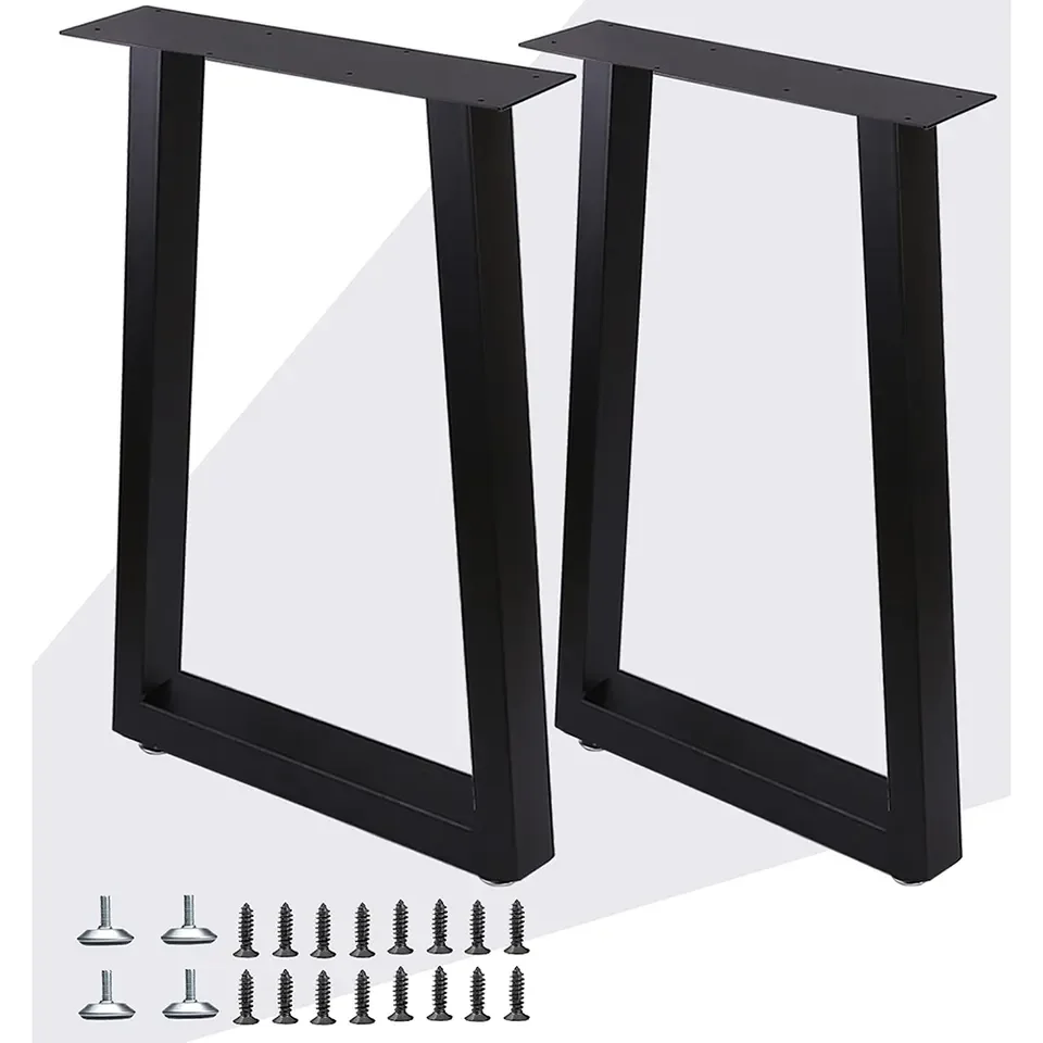 Table Legs Industrial Cast Iron Steel Frame Shape Desk Office Bench Dinning Coffee Dining Furniture Metal Table Legs For Table