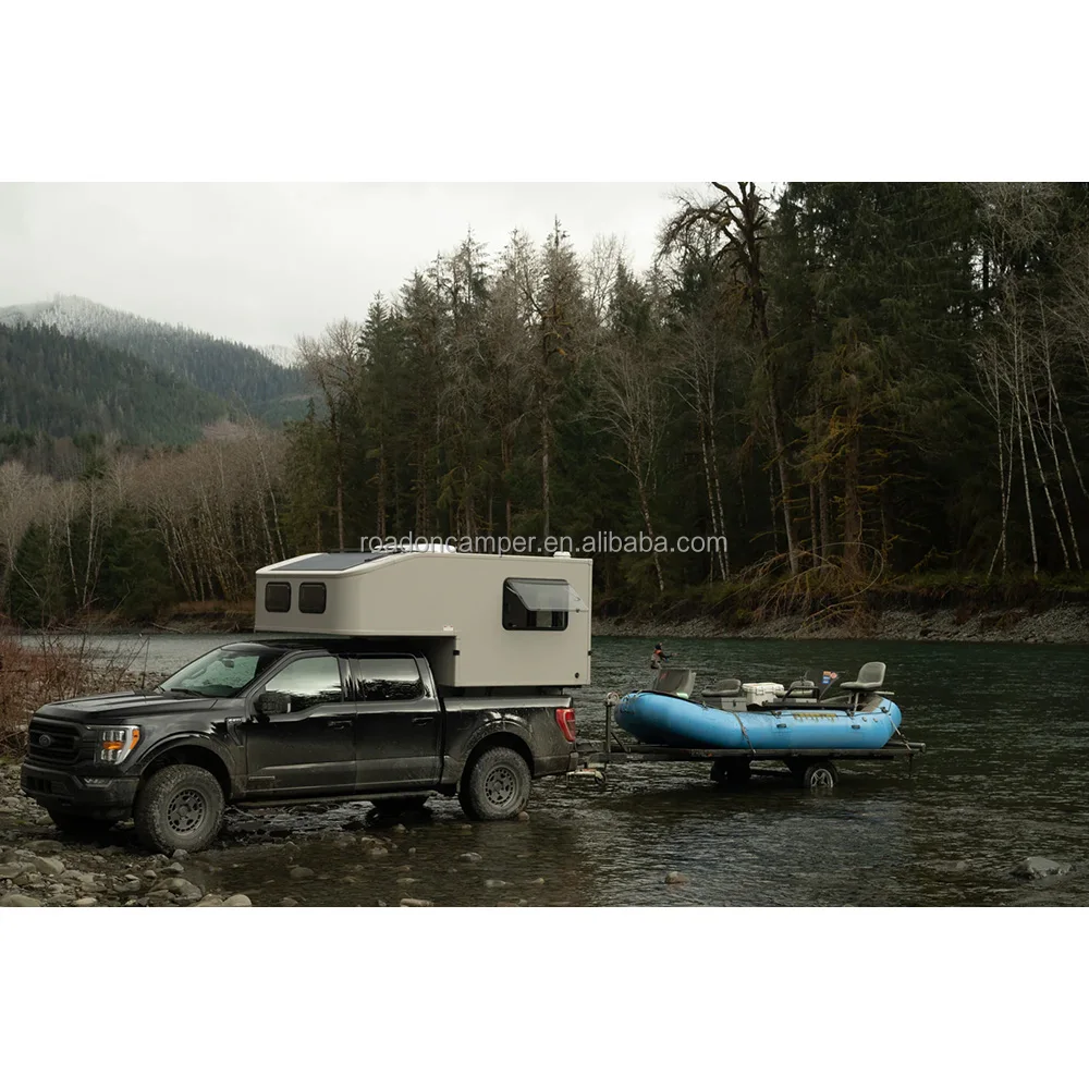 best large vehicles luxury china off-road campers caravan trailer 4x4 new with bathroom 2024