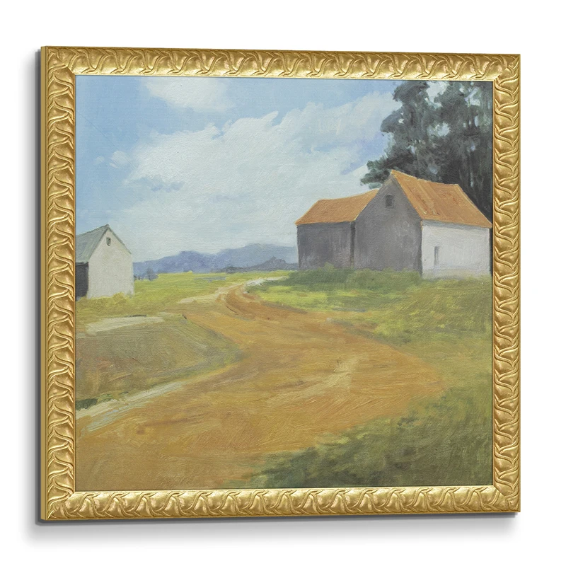 Tobacco Barns 3D paint