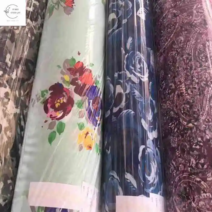 Лидер продаж, Смешанная Высококачественная хлопковая льняная ткань с принтом, ткань в наличии в Китае