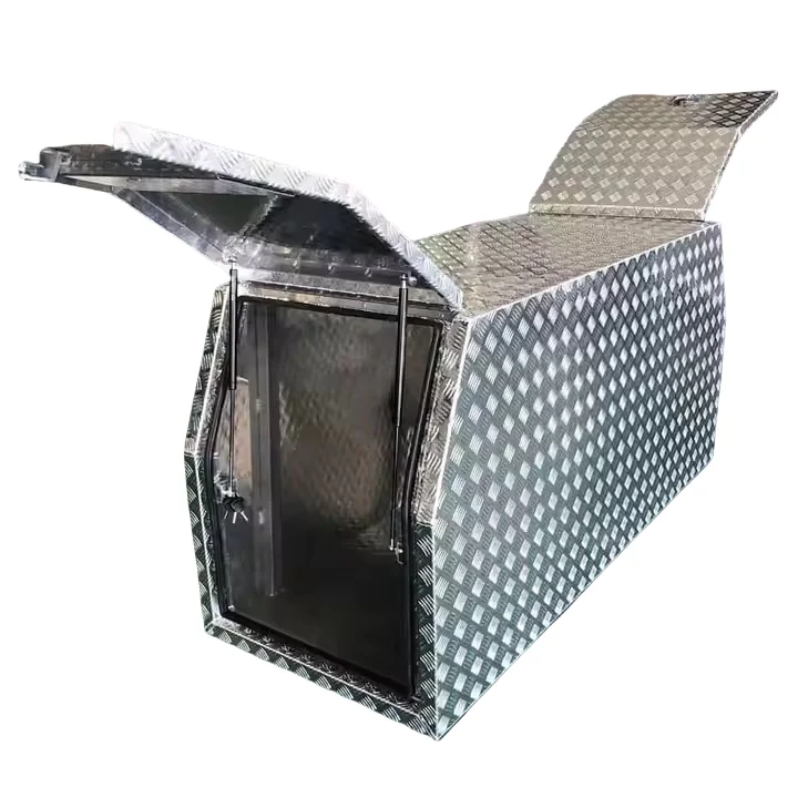 Tool Box for Pickup Ute Camper Truck Trailer Customized Aluminum Shell Double-Door Storage Toolbox Side Processing