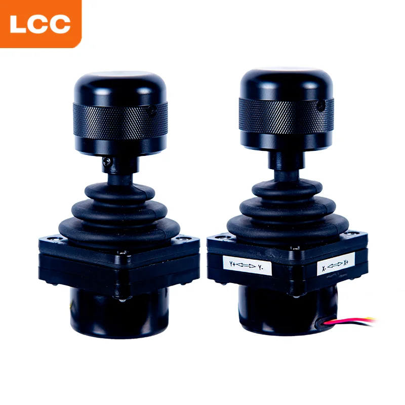 Industrial wireless radio control hall effect  joystick controller