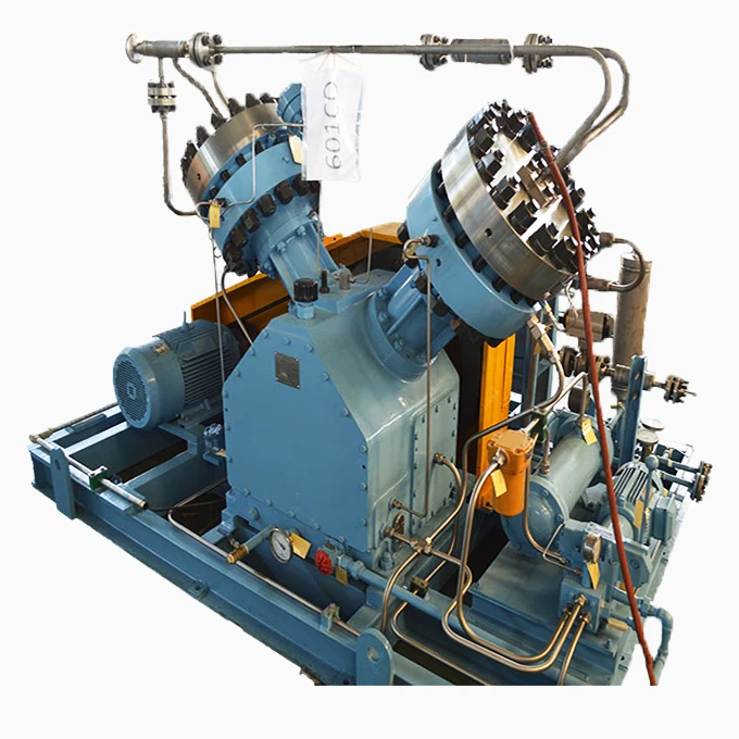 helium oxygen hydrogen compressor high purity oil free membrane compressor