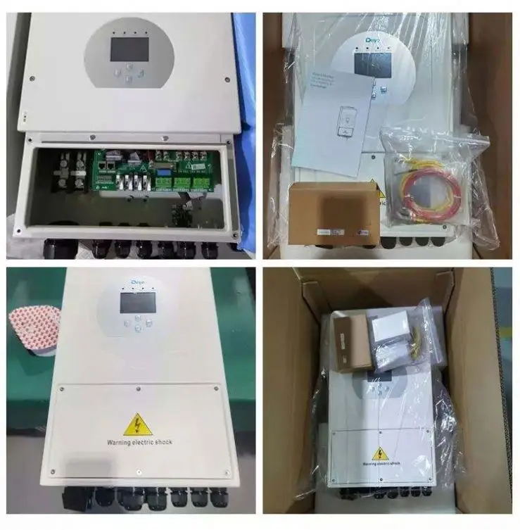 EU warehouse Deye solar inverter hybrid 12kw 3 phase 10kw 8kw SUN-12K-SG04LP3-EU deye 12kw hybrid solar inverter