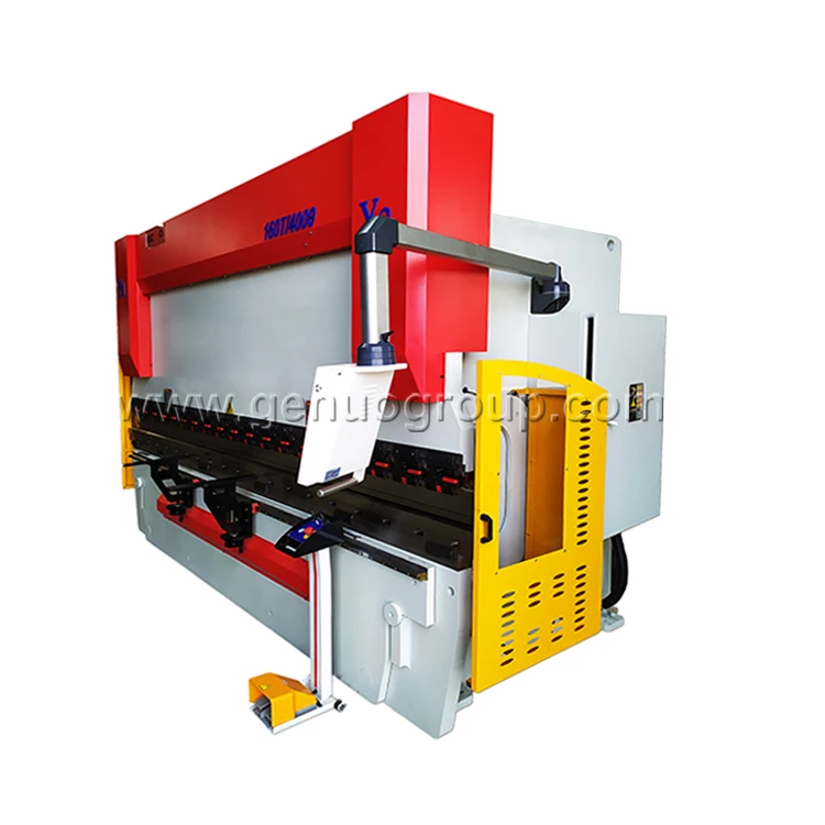 
4 axis press brake and hydraulic synchronize CNC plate bending machine 