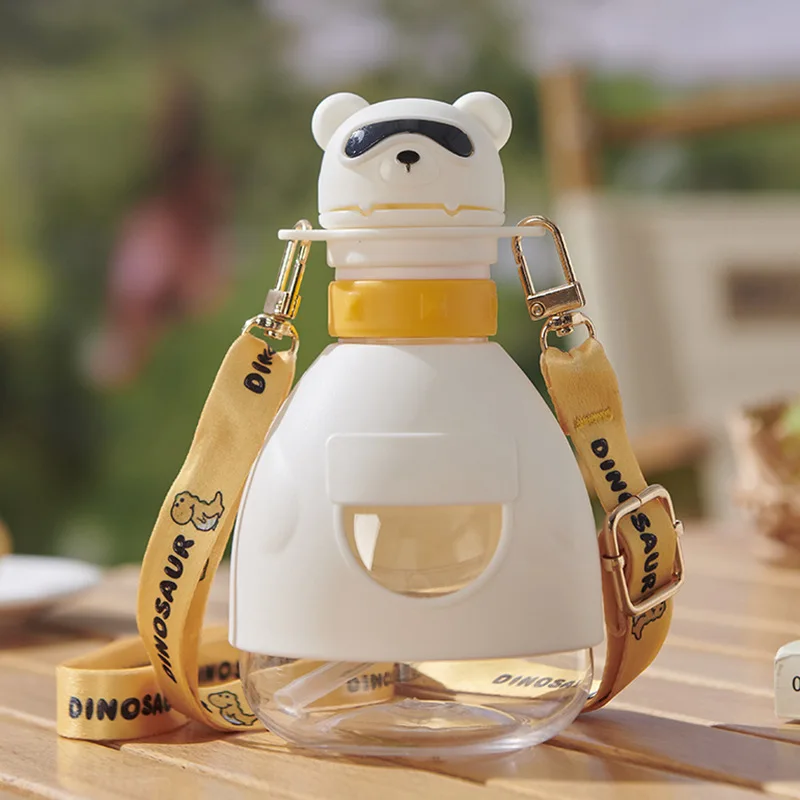 Детская бутылочка с мультяшным медвежонком в течение 0-12 месяцев