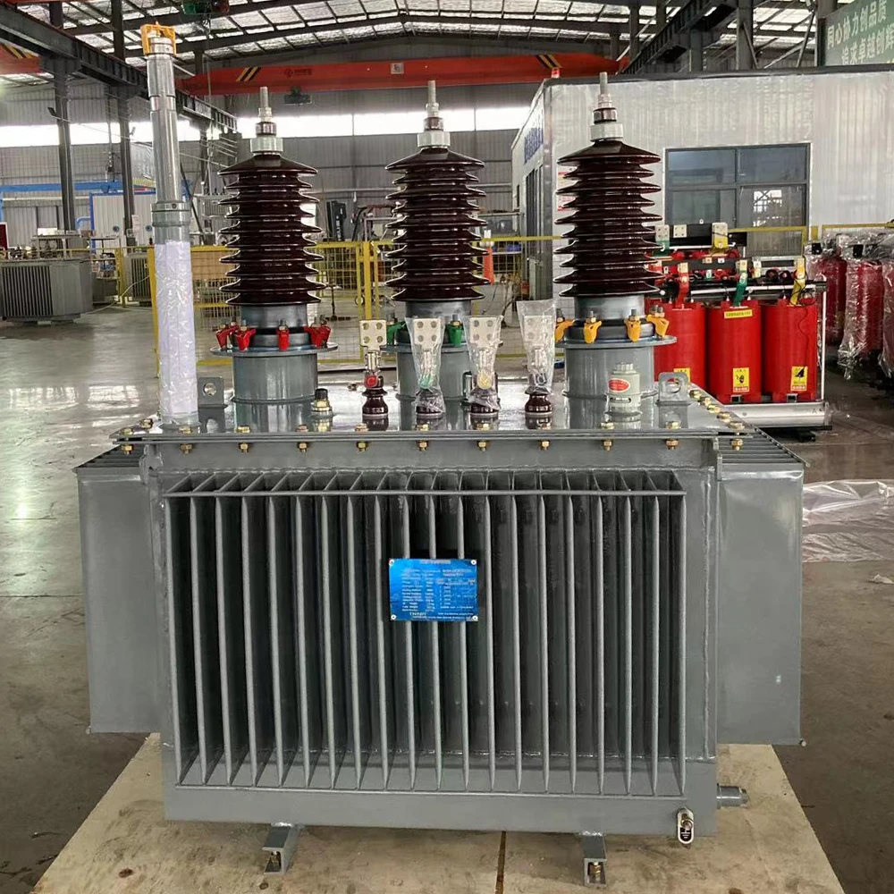 Three-Phase Oil Immersed Transformer with 25kva to 630kva Capacity 380v/440v Output Voltage 10kv/35kv Input Voltage Power Usage