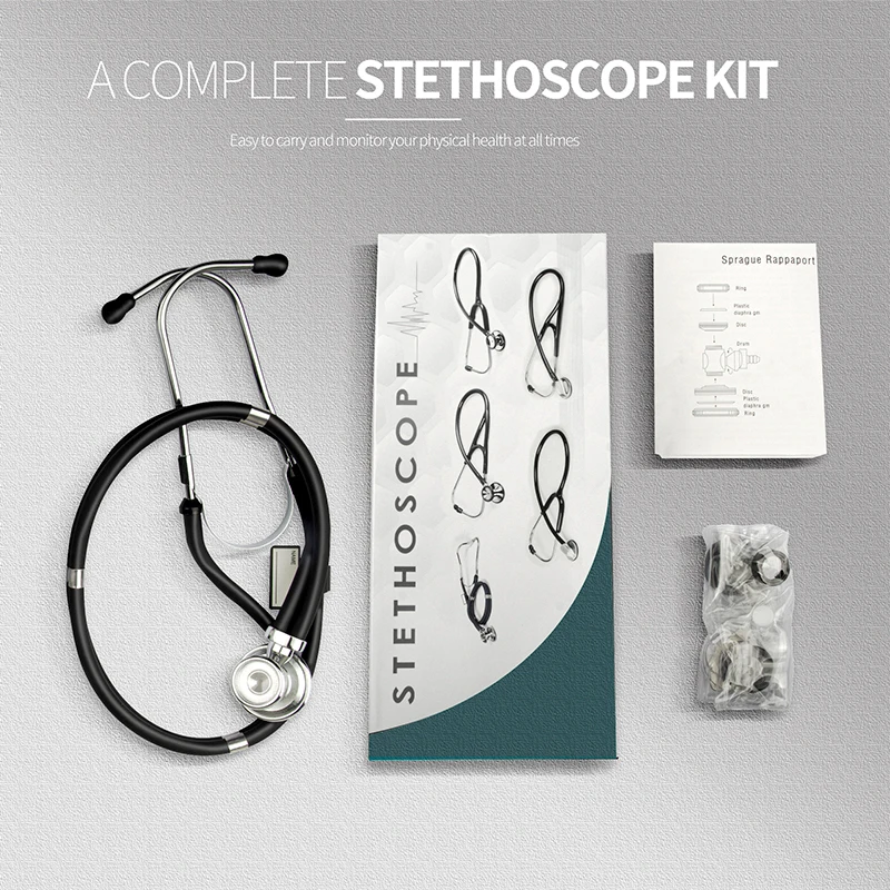 IMDK medical cardiology stethoscopes estetoscopio zinc alloy head stethoscope
