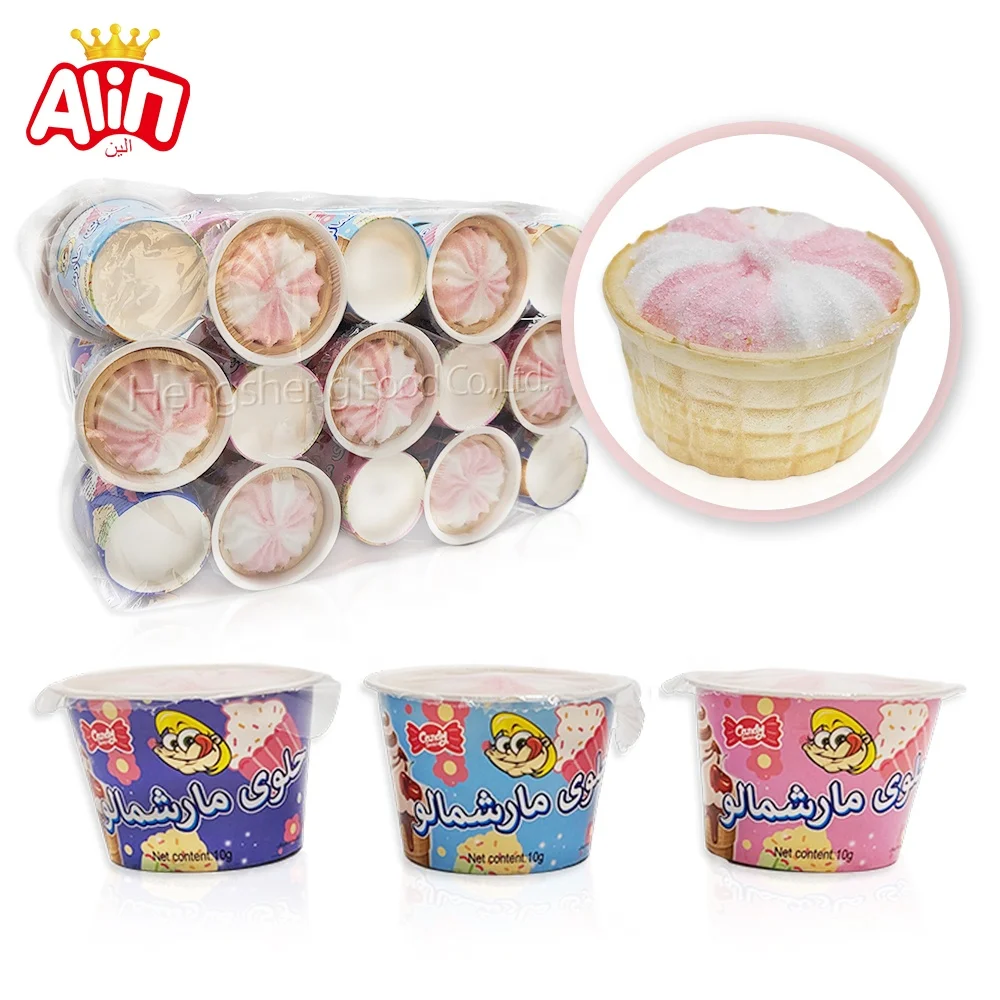 marshmallow manufacturers halal customizable marshmallow candy cake with marshmallow