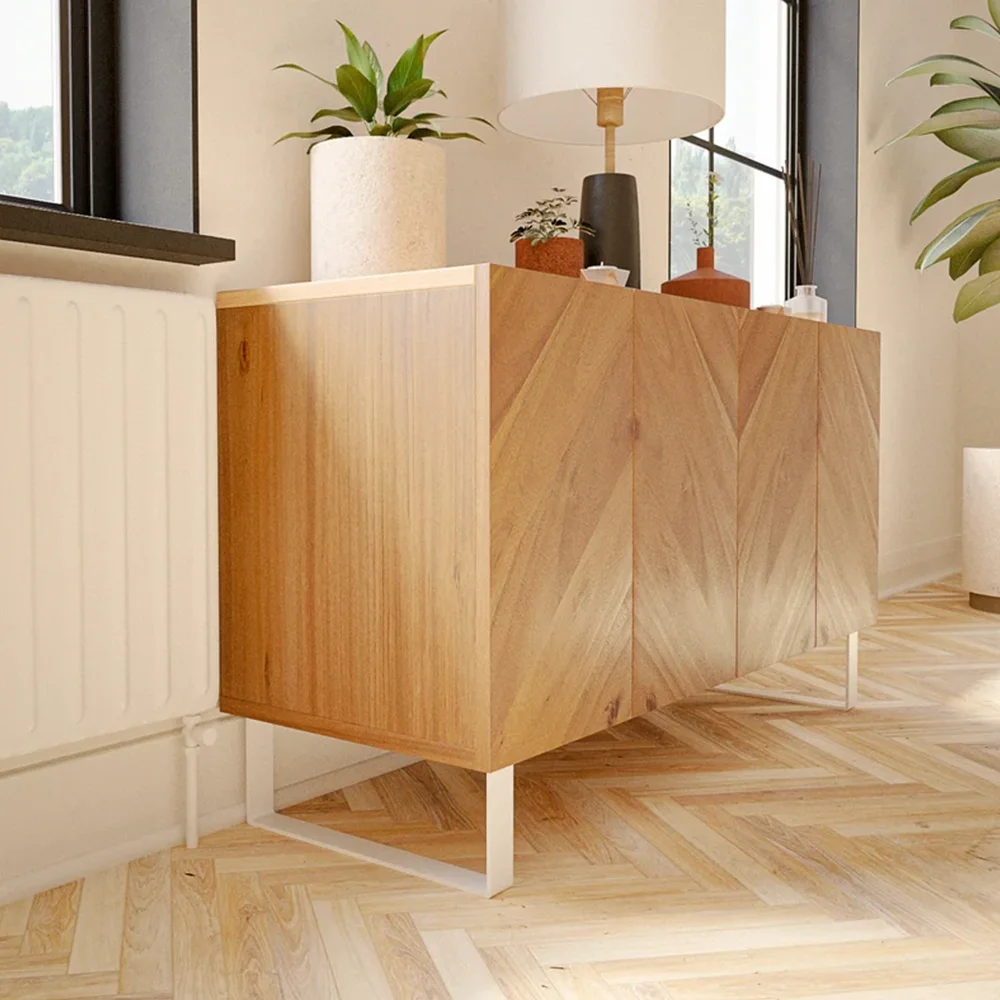 Metal Furniture Feet Black White Cabinet Sideboard Legs Living Room Bedroom Furniture Legs