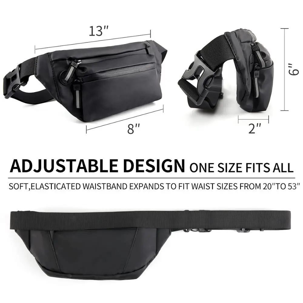 Модная дорожная поясная сумка унисекс YIPINU оптом