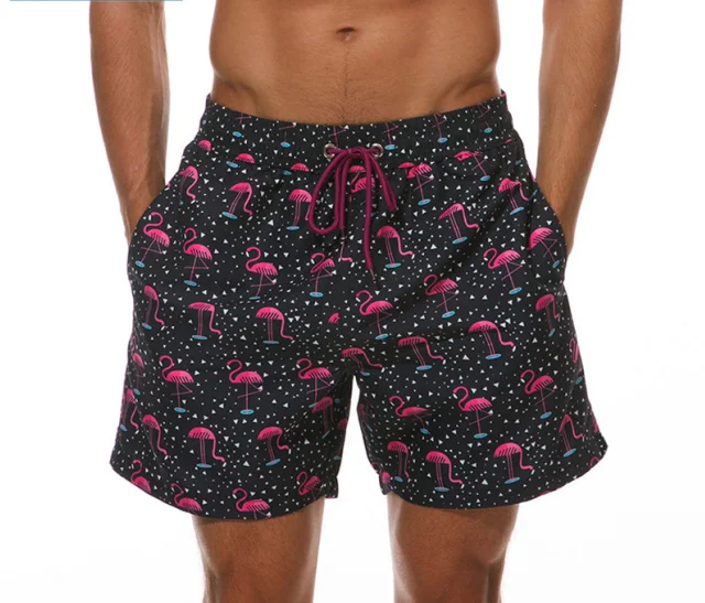Оптовая продажа, быстросохнущие пляжные шорты, плавки, свободные пляжные мужские шорты для серфинга