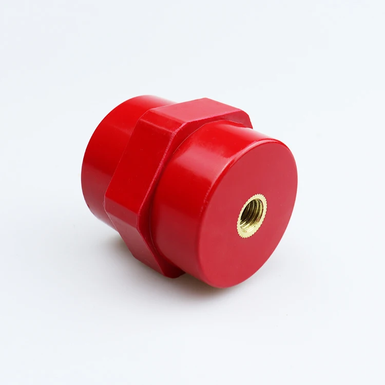 Low voltage Bus Bar Supports Standoff Insulator  BMC SMC Material Copper core