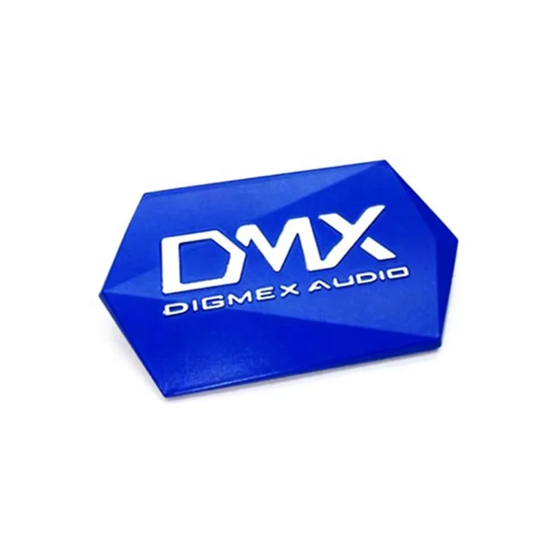 Customized audio aluminium label personalized audio electronics Brand Logo metal nameplate Audio Equipment Nameplate badge