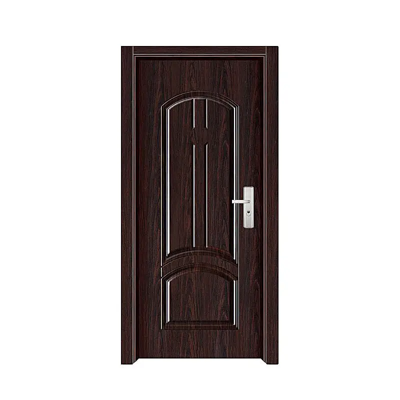 Entrance Security Steel Wood Home South American Residential Modern Front Door
