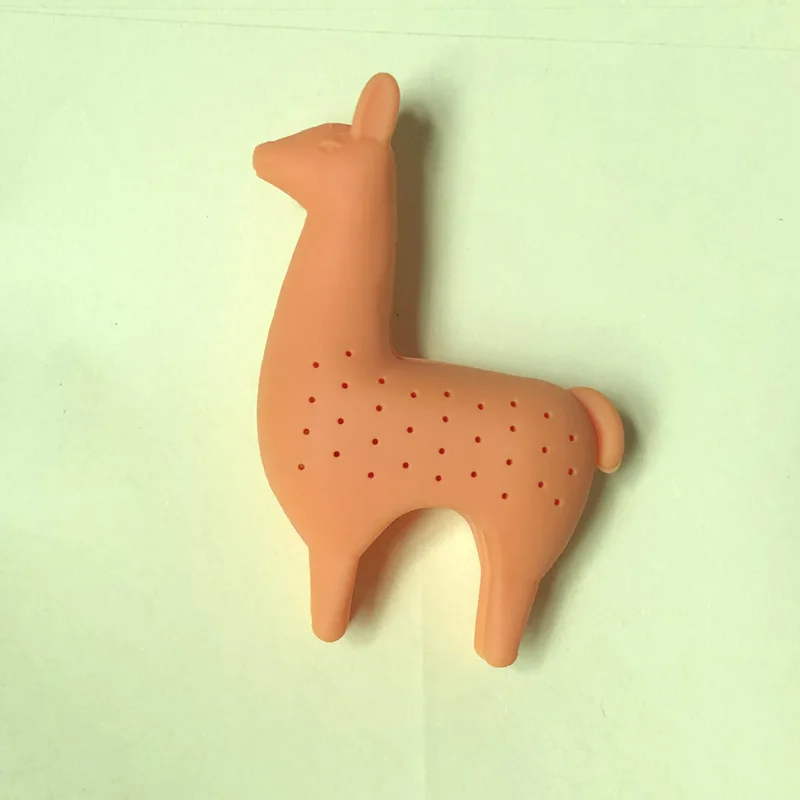 2020 Hot Selling BPA Free Silicone Alpaca Tea Maker llama Tea Infuser Strainer