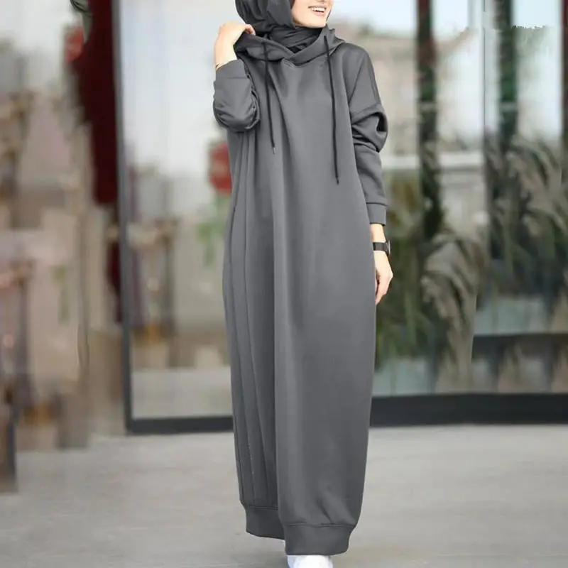 2024 New Arrival Reasonable Price Sweet Cute Mid Length Cotton Hoodie Casual And Activewear Women Muslim