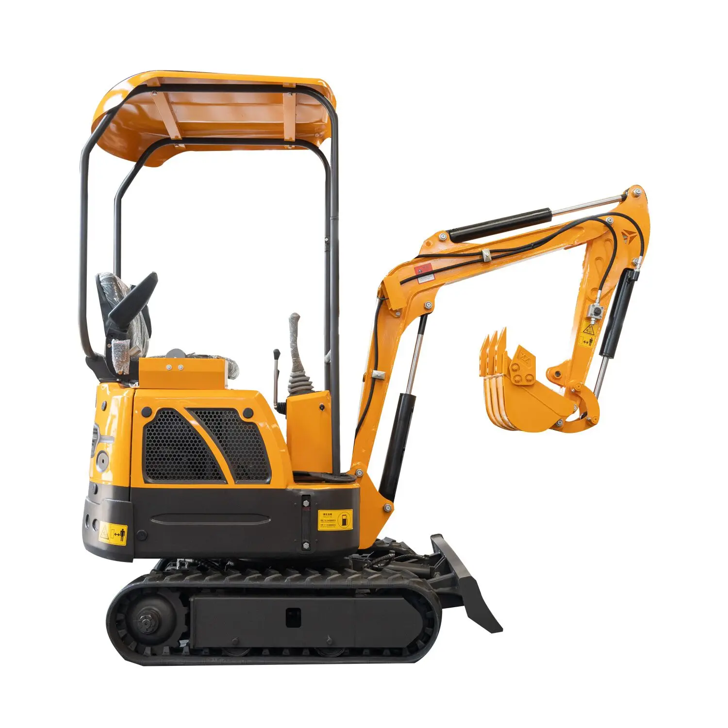 Mini Tire Excavator 1 Ton 0.8 Ton XN12 Mini Excavator