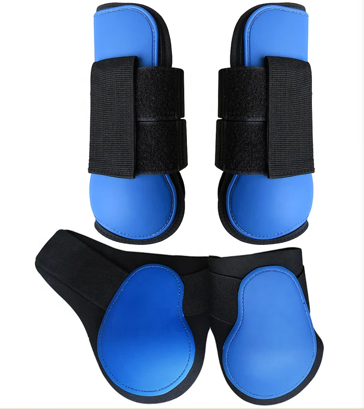 Front and back Flexor Tendon Riding Horse Boots for Training Jumping Riding Eventing