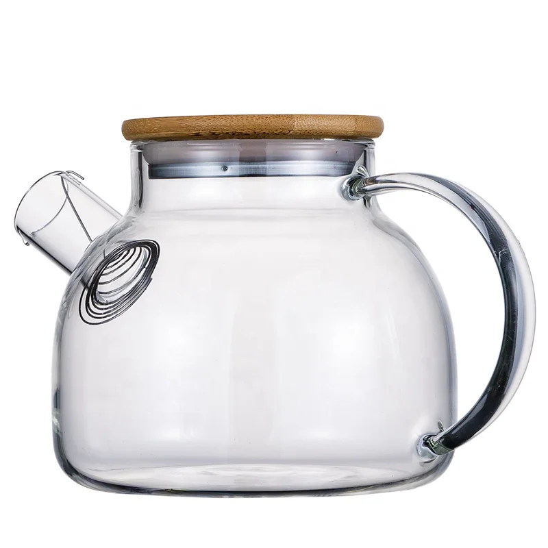 The best clear glass kettle teapot can be heated by induction cooker