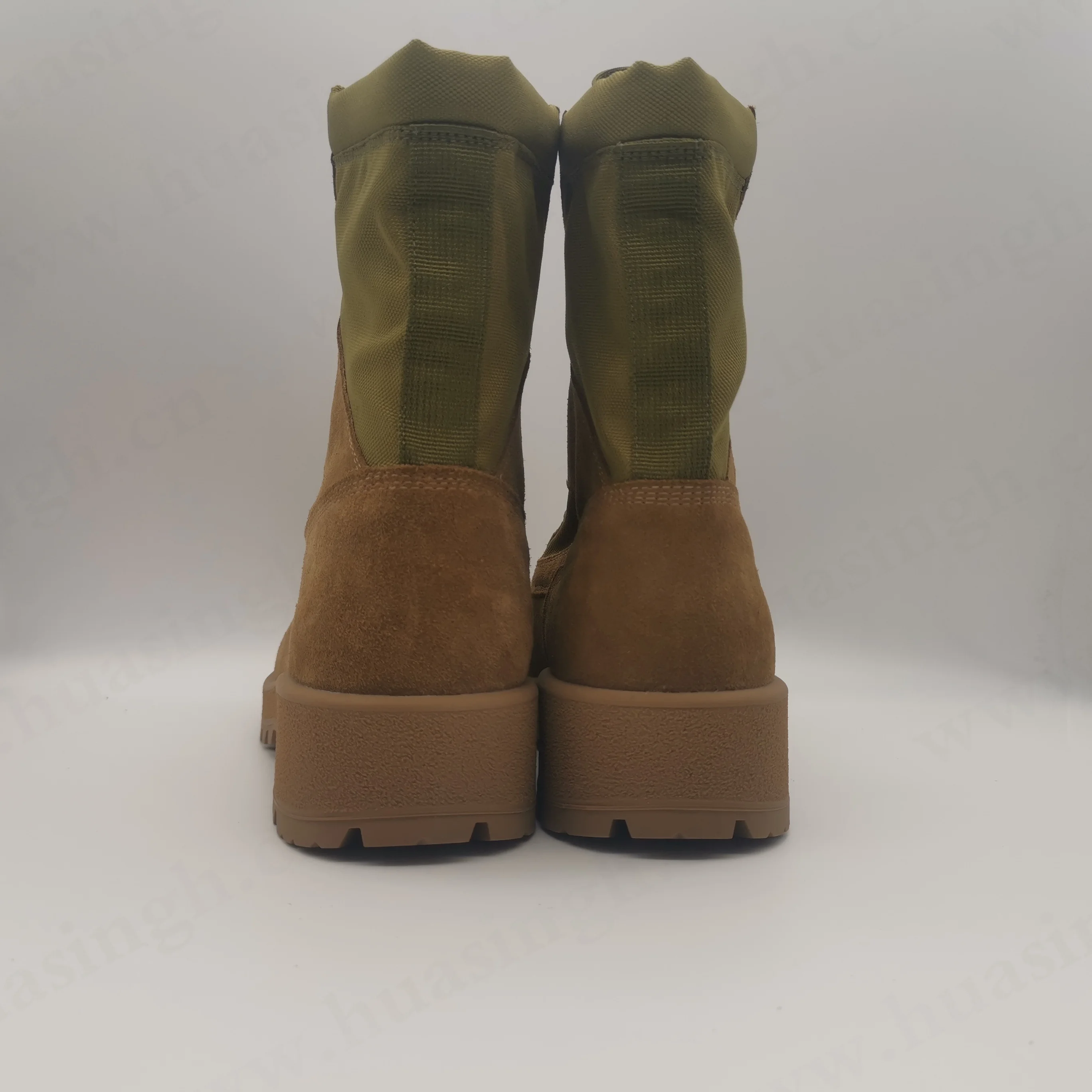 WCY Original Belleville Anti-slip Rubber Sole Tan Desert Boots Waterproof Marching Rip-resistant Tactical HSM056