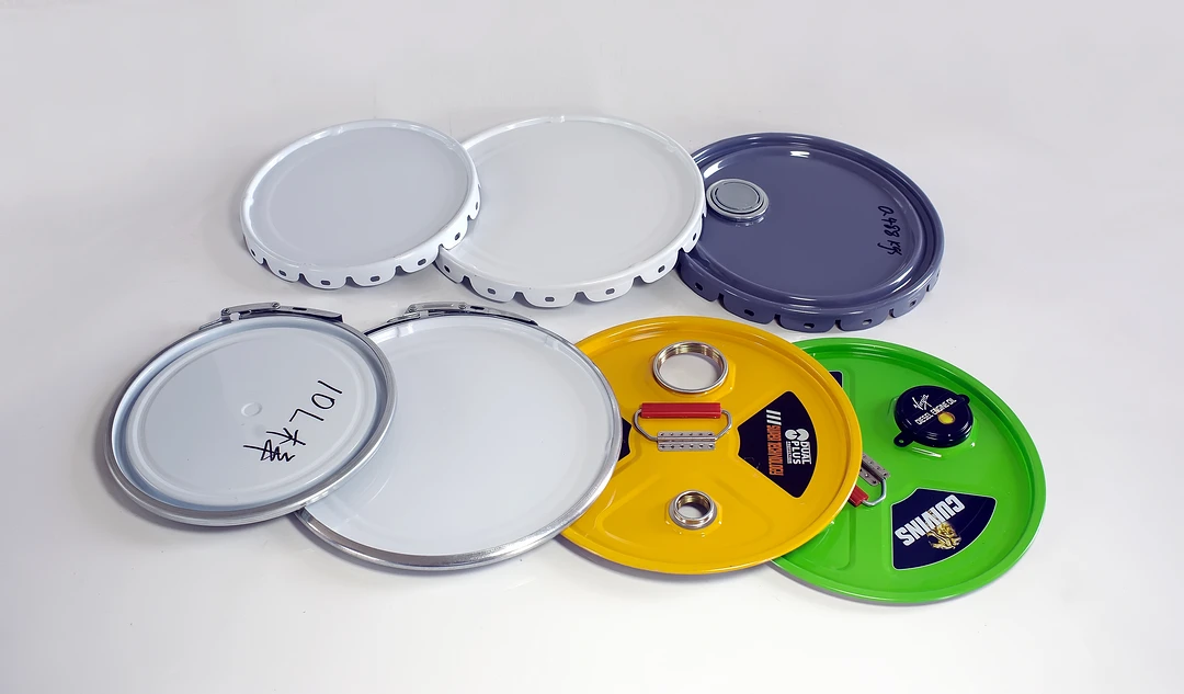 20l metal bucket white 20 liters paint can stainless steel drum