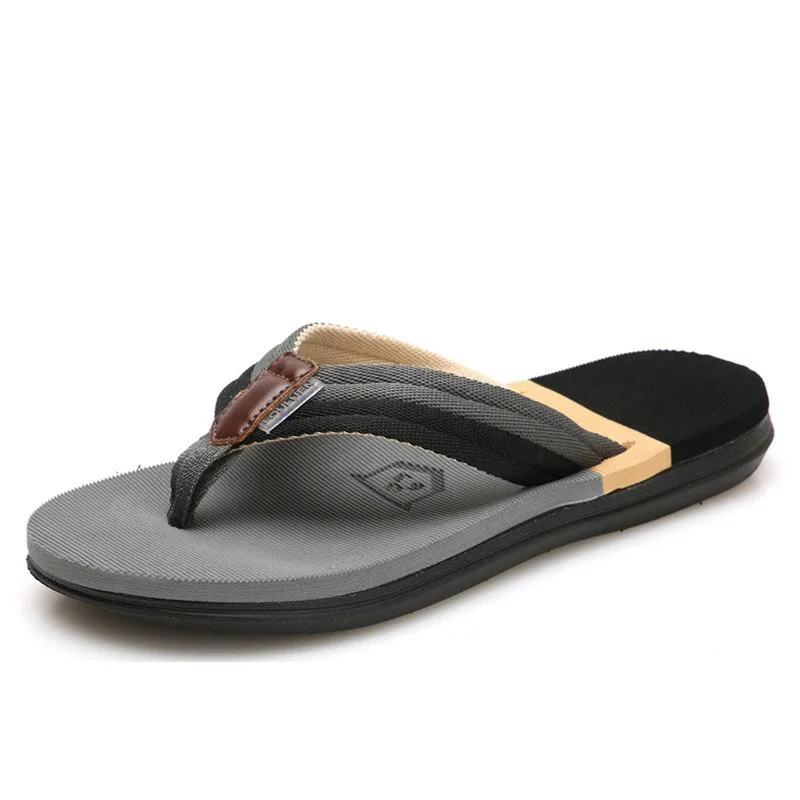 Wholesale trend summer  outdoor flip flops beach rubber sandals for man and boys