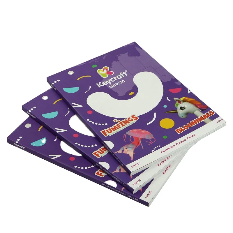 Мягкая обложка дизайн пользовательской брошюры/Листовка/каталог книга печать в Китае