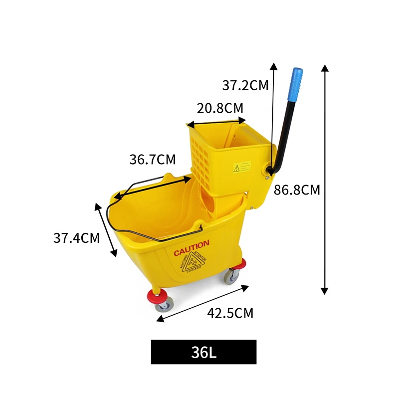 Cleaning Trolley Mop Bucket Hospital Professional Cleaning Trolley Car Cleaning Bucket