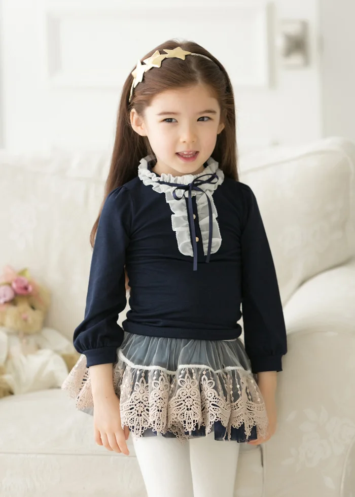 2015 New Hot Items Hand-embroidered Short Mini Skirts For Kid