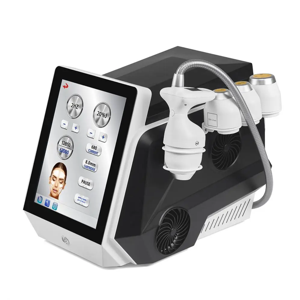 2024 New Arrival 9D 12D Vmax Ice Frozen Skin Tightening 4 Cartridges Burn Fat 7D Machine Face Lift Body Slimming Beauty Salon