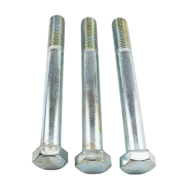 custom bolt manufacturer Carbon Steel Stainless 304 316 Hex Bolts and nuts
