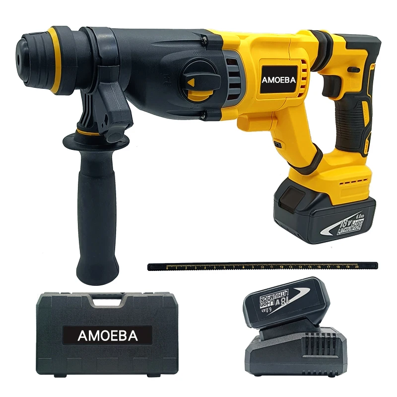 Best-Selling Rotary Hammer Drill Machine 3 Functions Hammer Drill