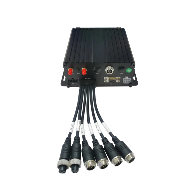 GPS WIFI 3G 4G optional HD 720P 4 camera 4ch car mobile DVR MDVR kits for bus