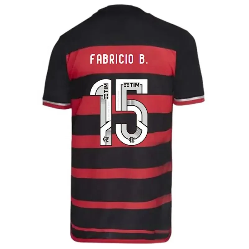 24 25 Flamengo Player Mens Soccer Jerseys Long Sleeve GABI PEDRO  L. ARAUJO FABRICIO BRUNO ALLAN DE Training Wear