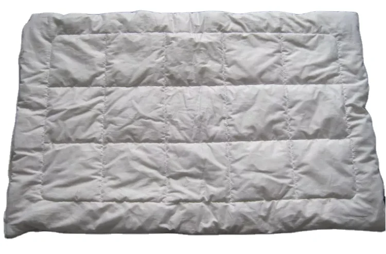 100% kapok microfiber pillowcase 200+200gsm filling fabric 100% cotton in non-woven bag