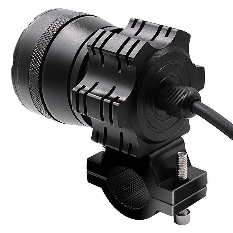 Система освещения для мотоцикла, 12 В, внешний вспомогательный фонарь из алюминиевого сплава, светодиодные фары для мотоциклов, фары